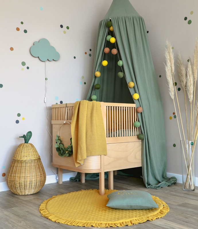 Babyroom in Khaki &amp; Mustard