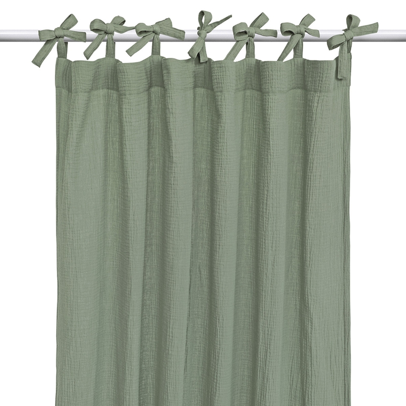 Curtain Muslin Khaki H 240cm