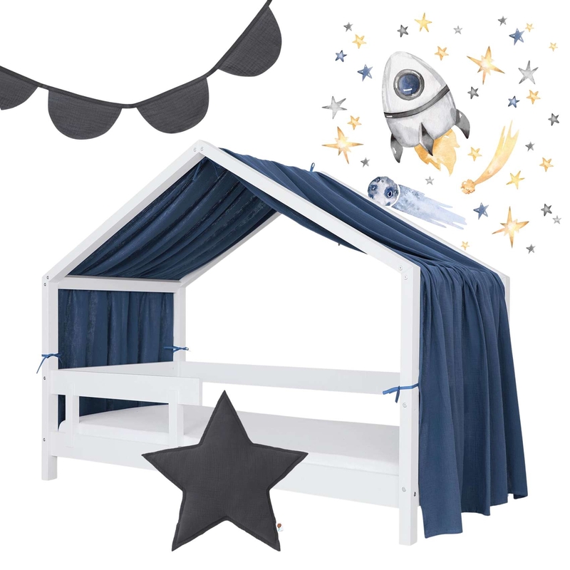 Bundle With Canopy, Wall Sticker &amp; Decor &#039;Space&#039;