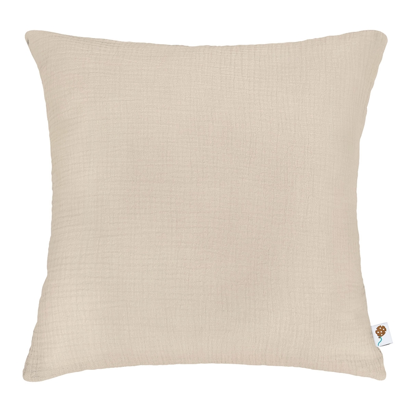 Pillowcase Muslin Beige 50x50cm