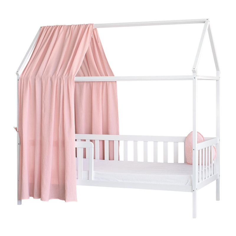 Organic House Bed Canopy Light Pink 350cm 1 Piece