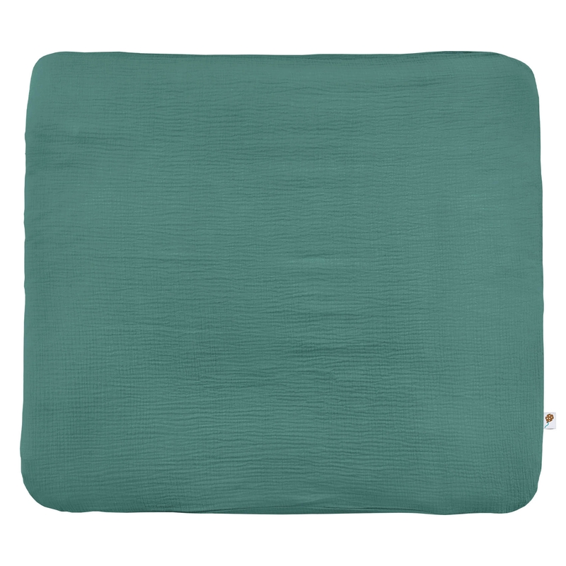 Changing Pad Cover Muslin Jade