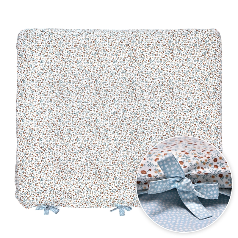 Changing Pad Cover &#039;Buttercup&#039; Blue