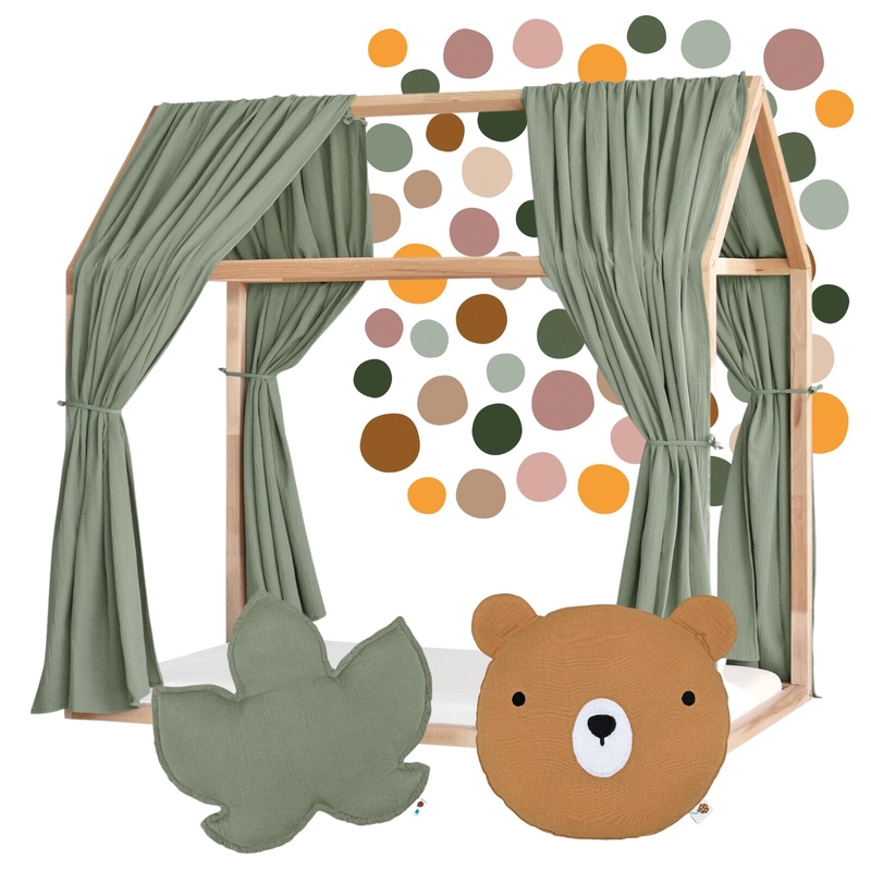 Bundle With Canopies, Cushions &amp; Wall Stickers