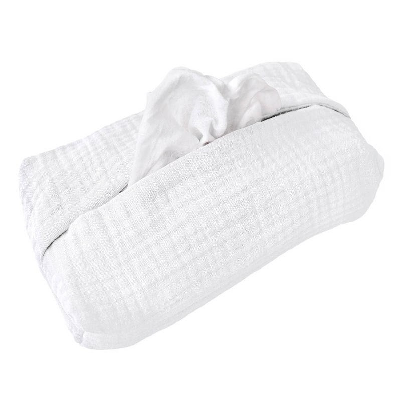 Organic Wet Wipe Cover Muslin White