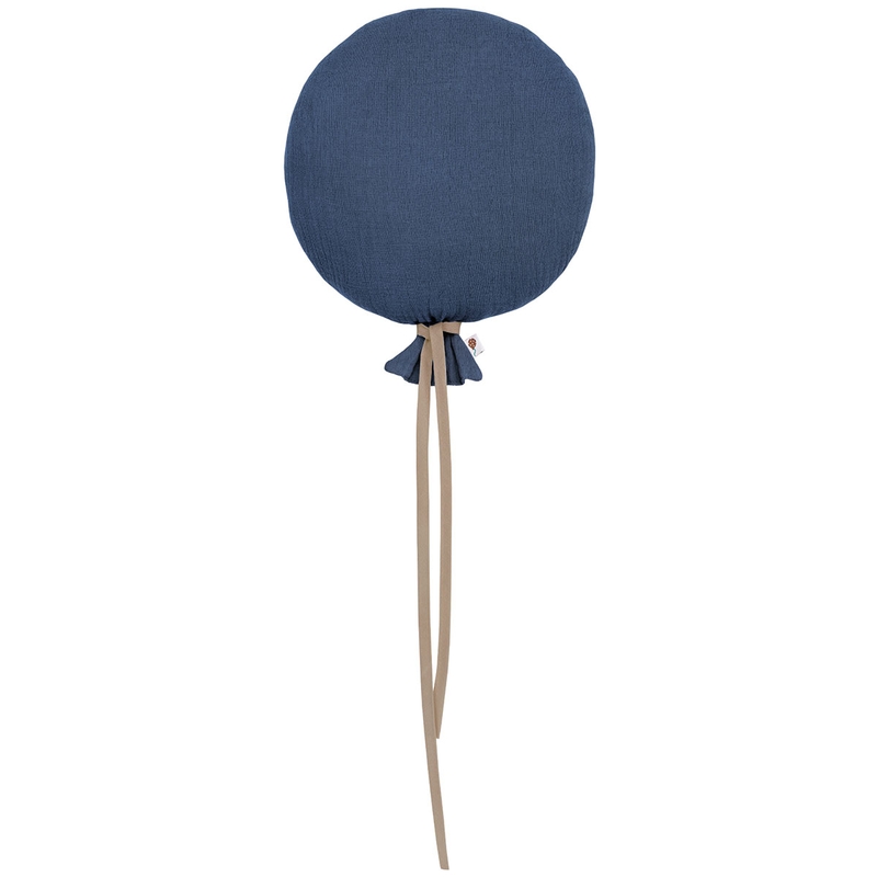 Organic Wall Decor &#039;Balloon&#039; Denim Blue