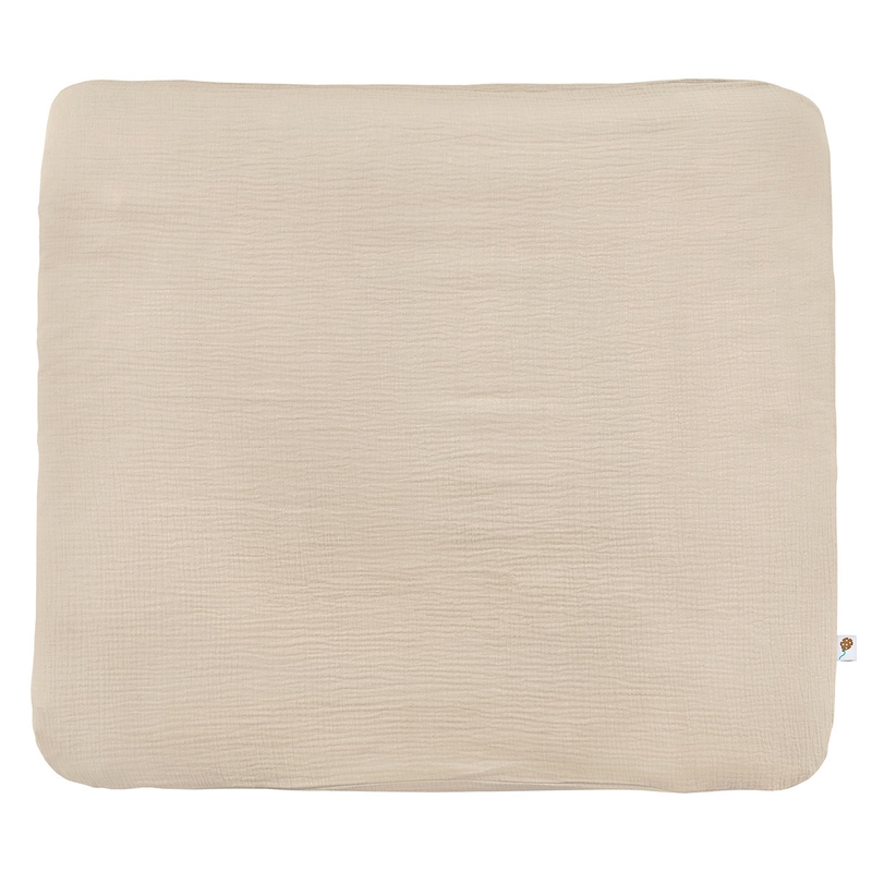 Changing Pad Cover Muslin Beige