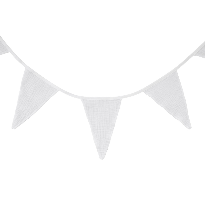 Organic Garland Muslin White 330cm