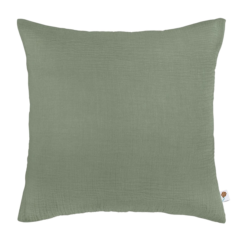 Pillowcase Muslin Khaki 40x40cm