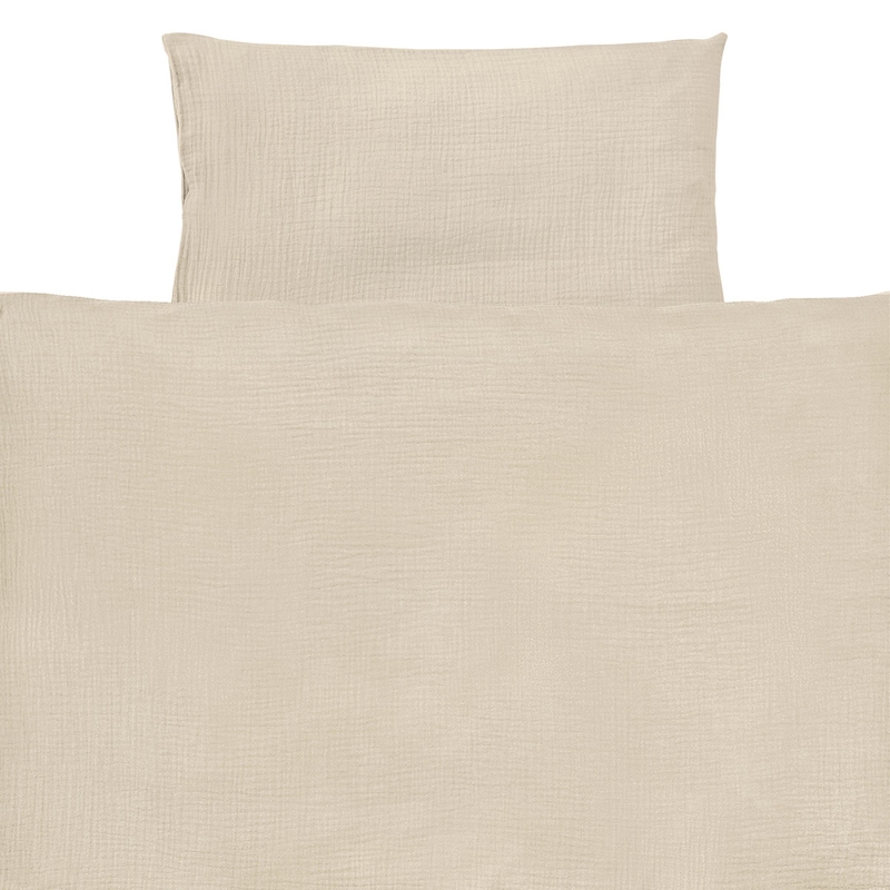 Bedding Muslin Beige 100x135cm