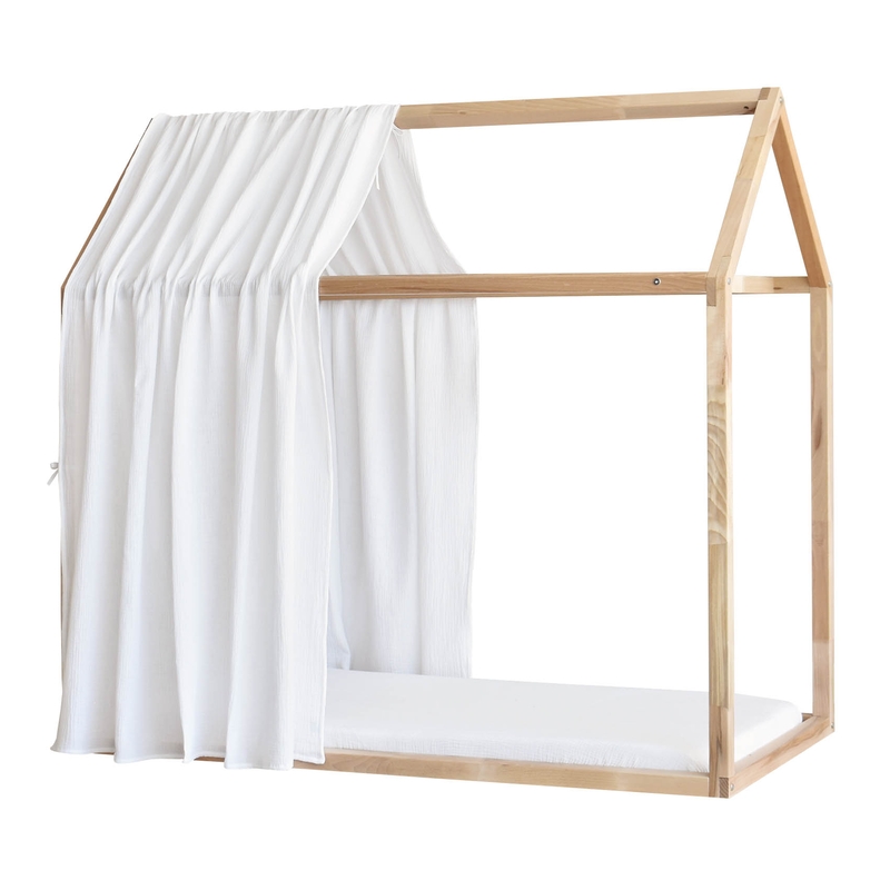 House Bed Canopy White 315cm 1 Piece
