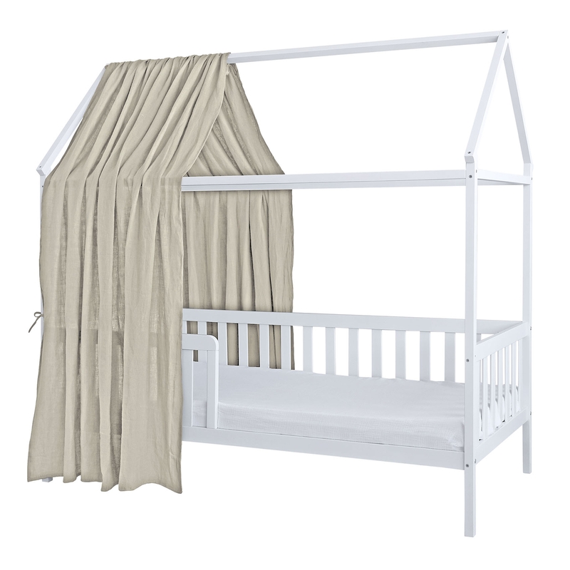 Linen House Bed Canopy Beige 350cm 1 Piece Recycled