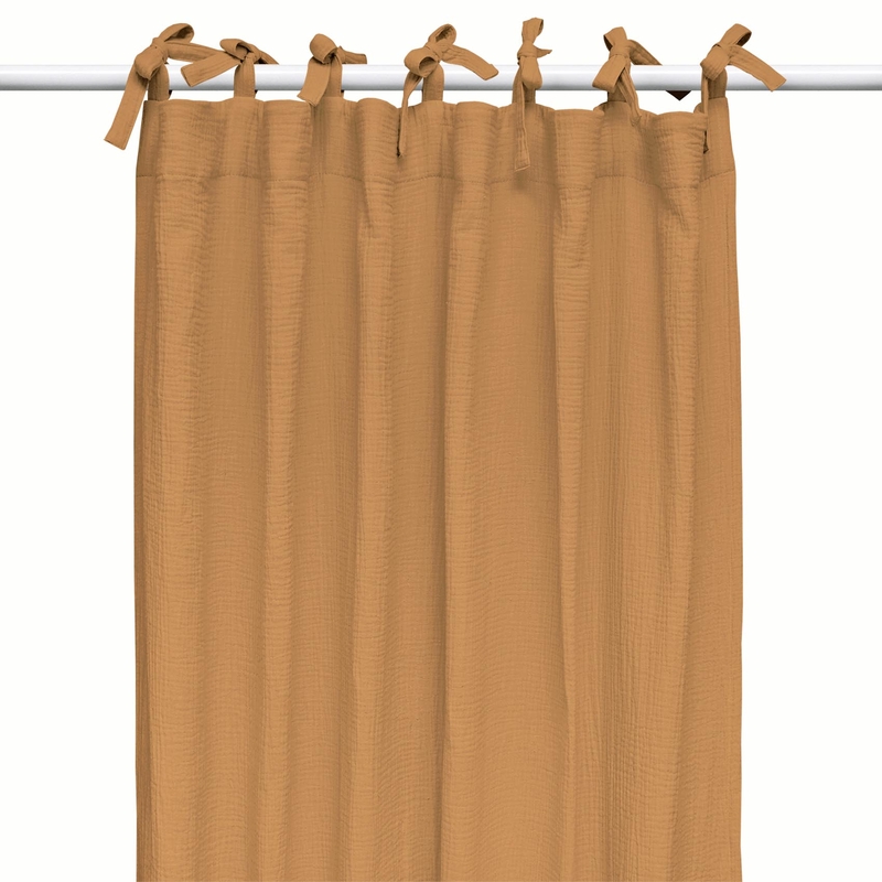Curtain Muslin Camel H 240cm