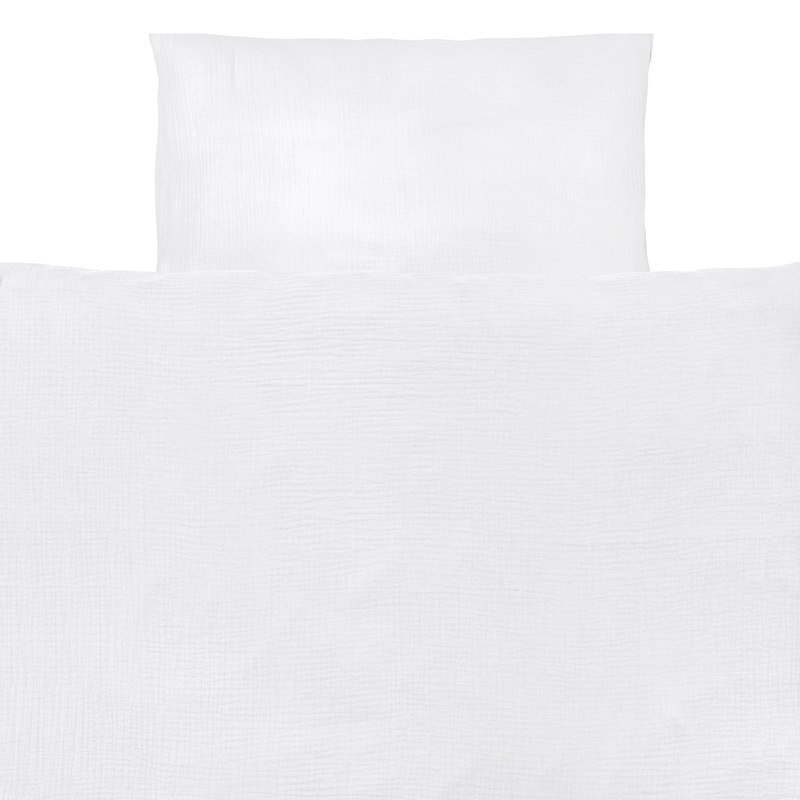 Organic Bedding Muslin White 100x135cm