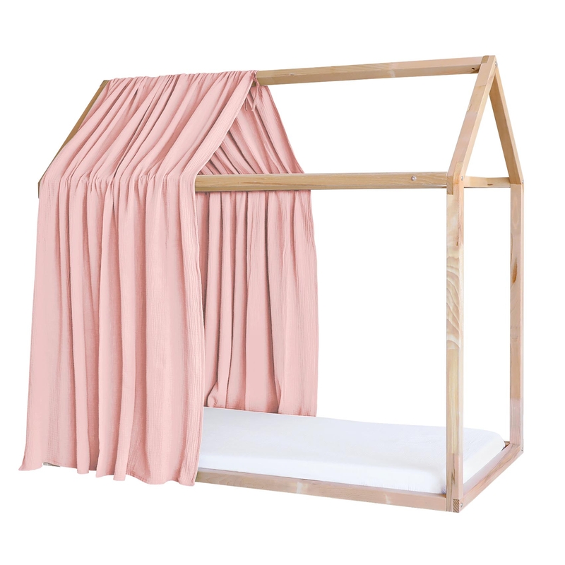 Organic House Bed Canopy Light Pink 315cm 1 Piece