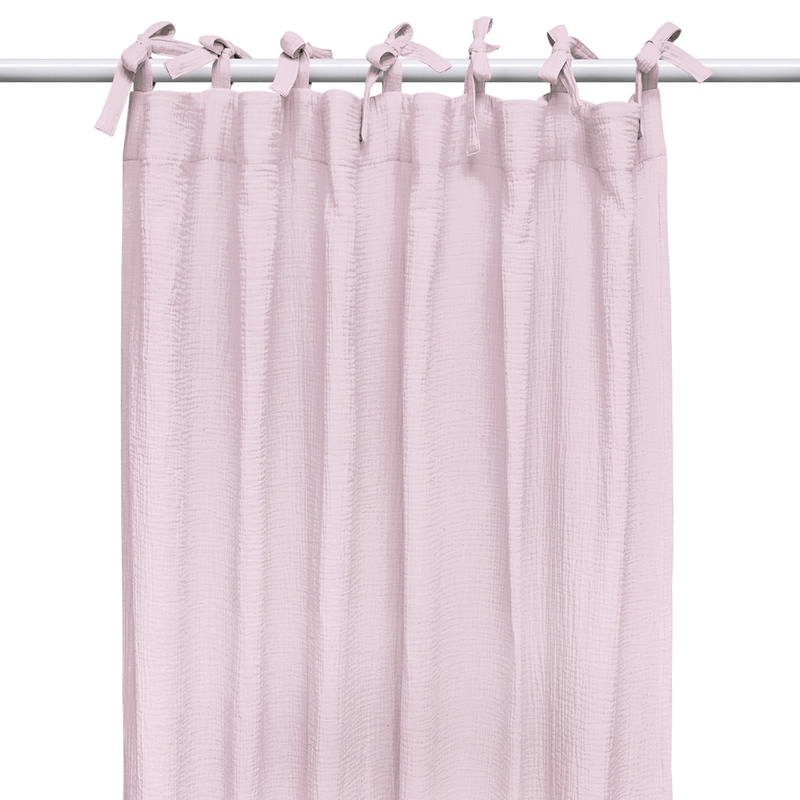 Curtain Muslin Purple H 220cm
