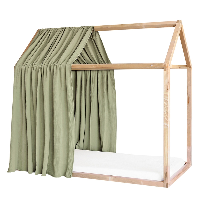 House Bed Canopy Light Green 315cm 1 Piece