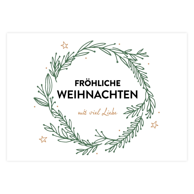 Gift Voucher &#039;Christmas&#039; German (By E-Mail)