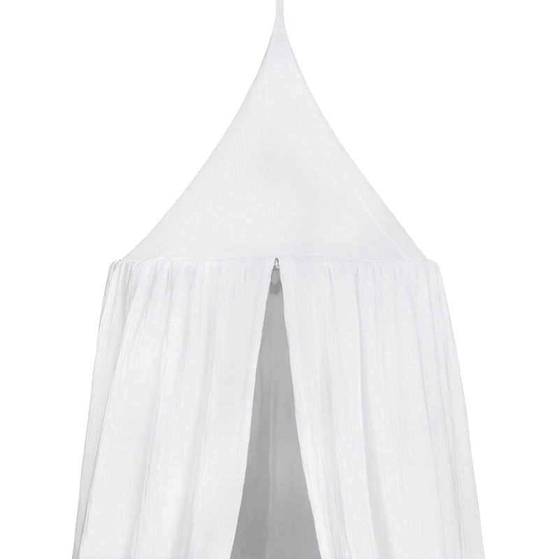 Organic Canopy Muslin White 250cm handmade