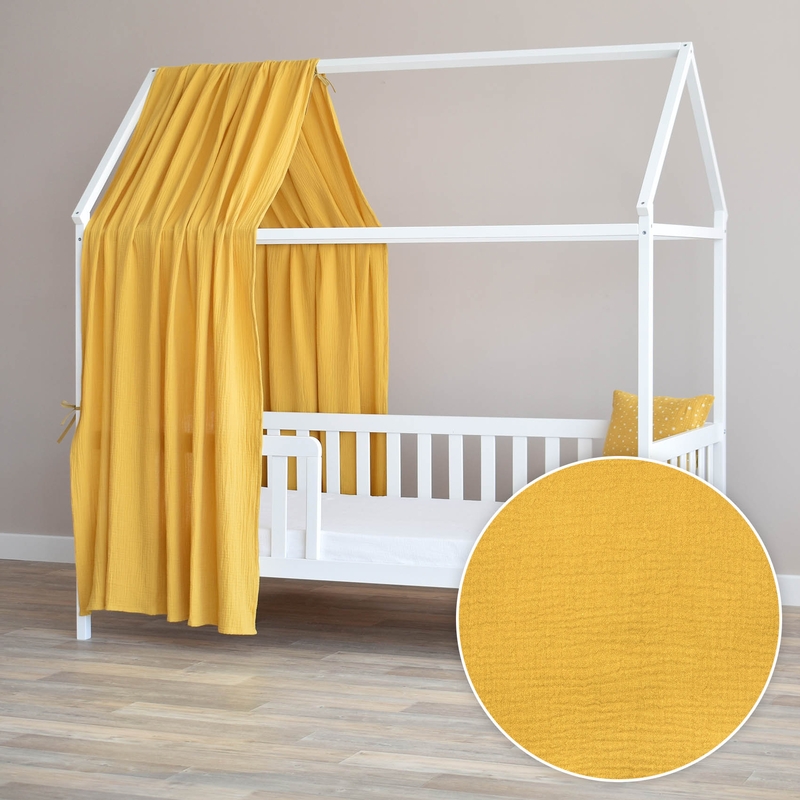 House Bed Canopy Mustard 350cm 1 Piece
