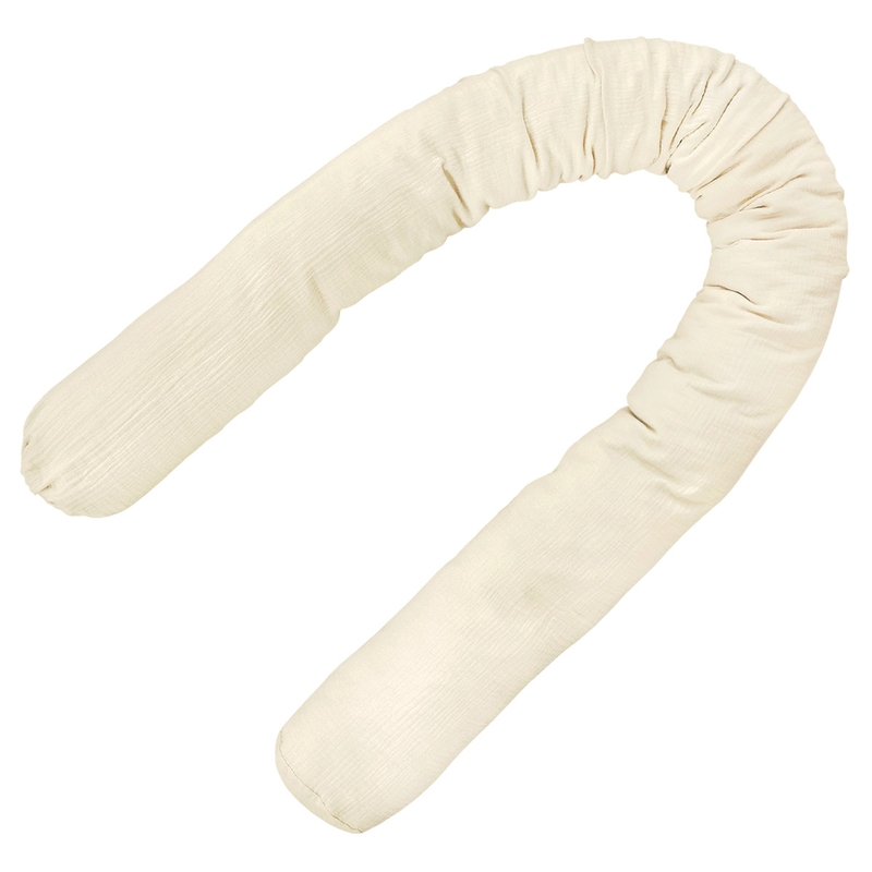 Bed Bumper Muslin Cream 180cm