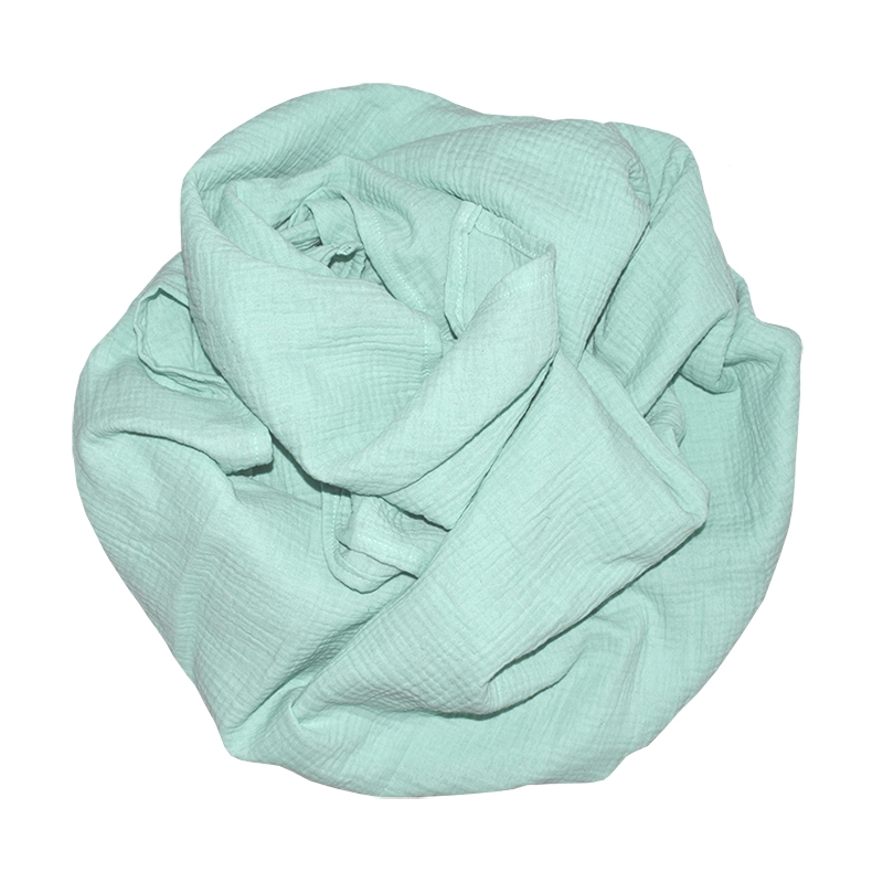 Swaddle Muslin Mint 120x120cm