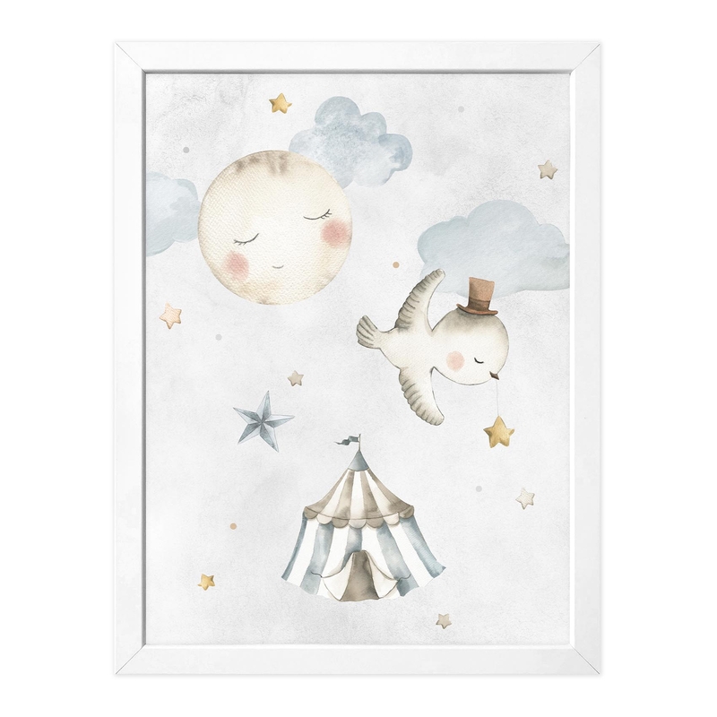 Kidsroom Poster &#039;Circus Sky&#039; 30x40cm