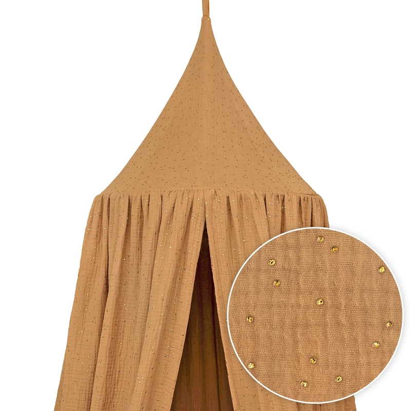 Canopy &#039;Golden Dots&#039; Camel 250cm