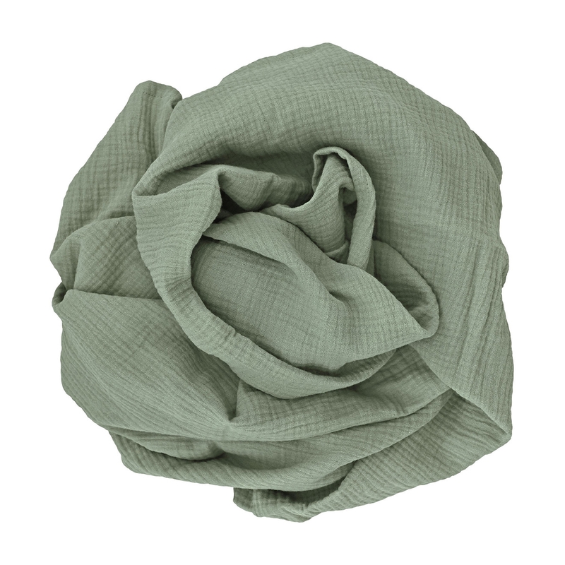 Swaddle Muslin Khaki 120x120cm