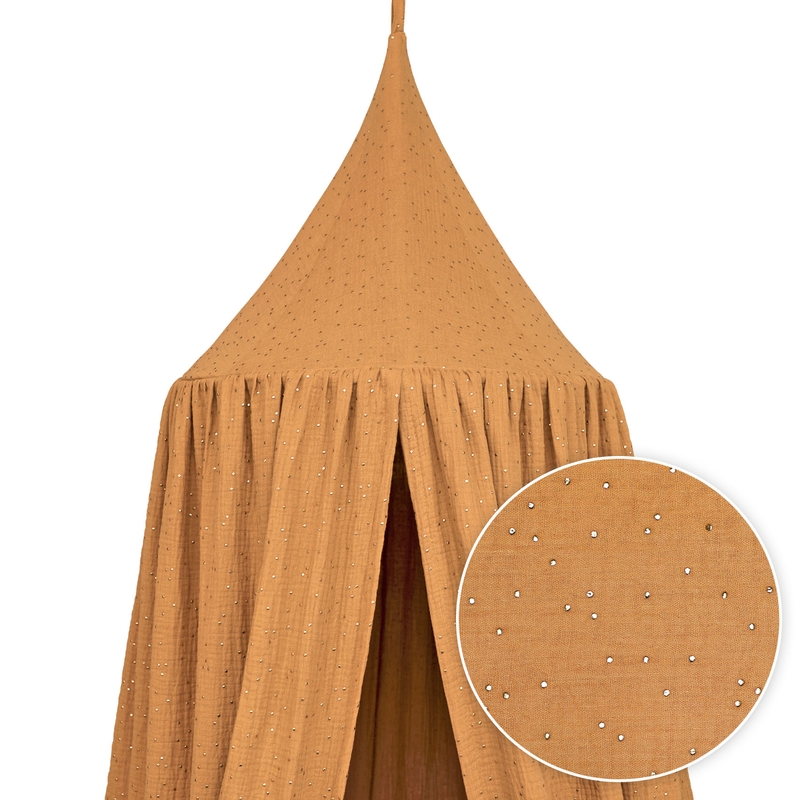 Canopy &#039;Golden Dots&#039; Camel 250cm