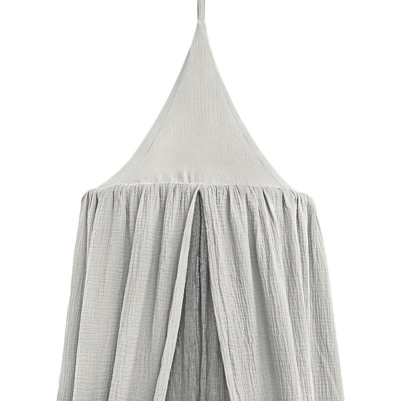 Organic Canopy Muslin Light Grey 250cm