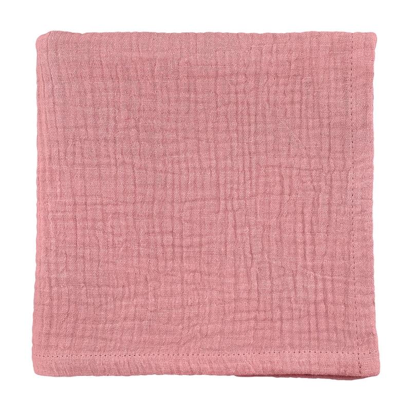 Muslin Cloth Dusty Rose 70x70cm