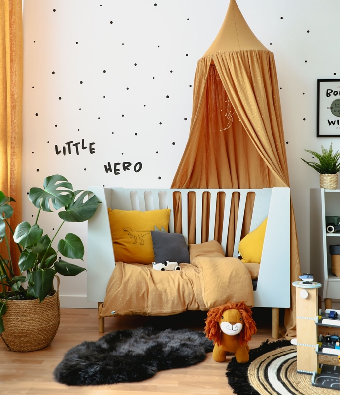 Toddler-Room &#039;Litte Hero&#039; In Camel &amp; Black