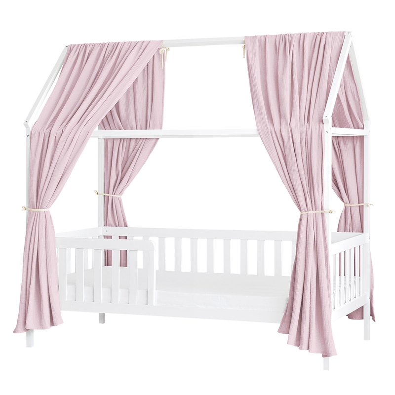 House Bed Canopy Set Of 2 Purple 350cm
