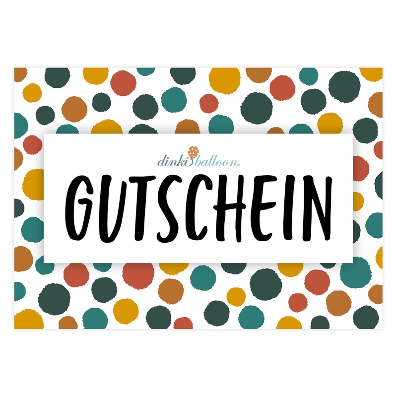 Gift Voucher &#039;Dots&#039; German (By E-Mail)
