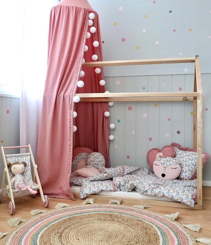 Kidsroom With Dusty Rose &#039;Flower&#039; Collection