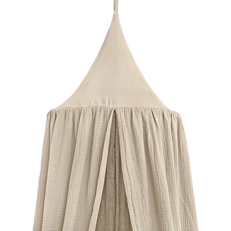 Organic Canopy Muslin Beige 250cm