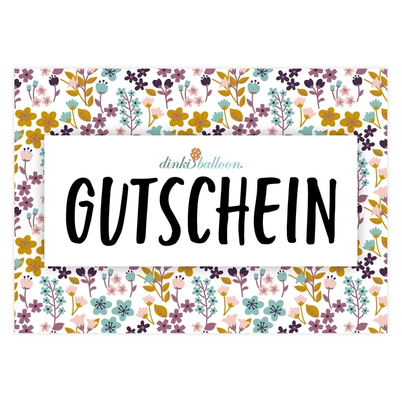 Gift Voucher &#039;Flowers&#039; German (By E-Mail)