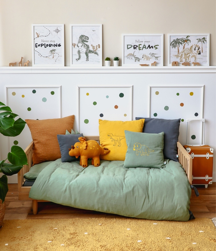 Kidsroom With Dinosaurs Decor For Boys
