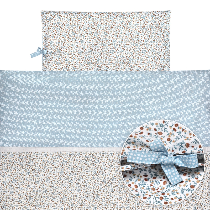 Bedding &#039;Buttercup&#039; Blue 100x135cm