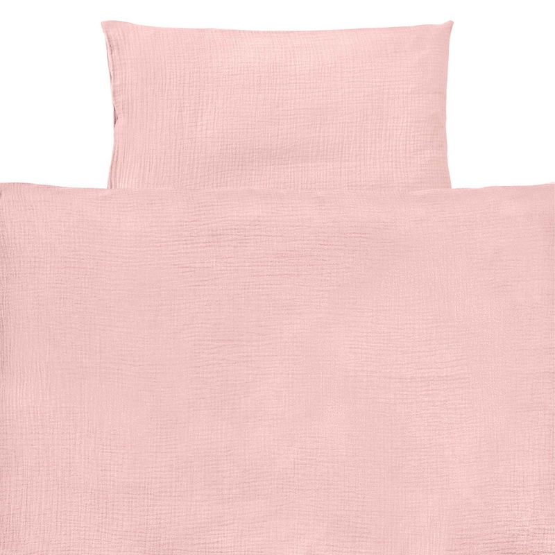 Organic Bedding Muslin Light Pink 100x135cm