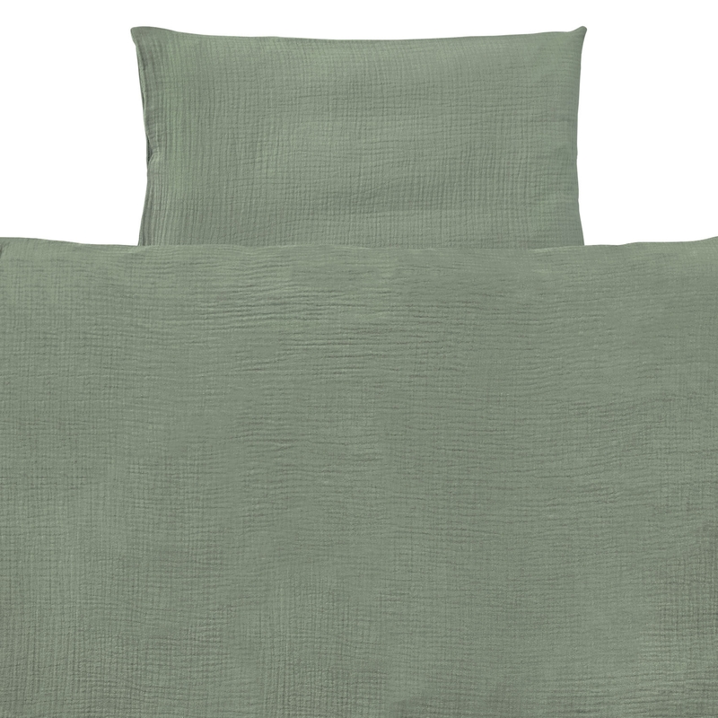 Bedding Muslin Khaki 100x135cm