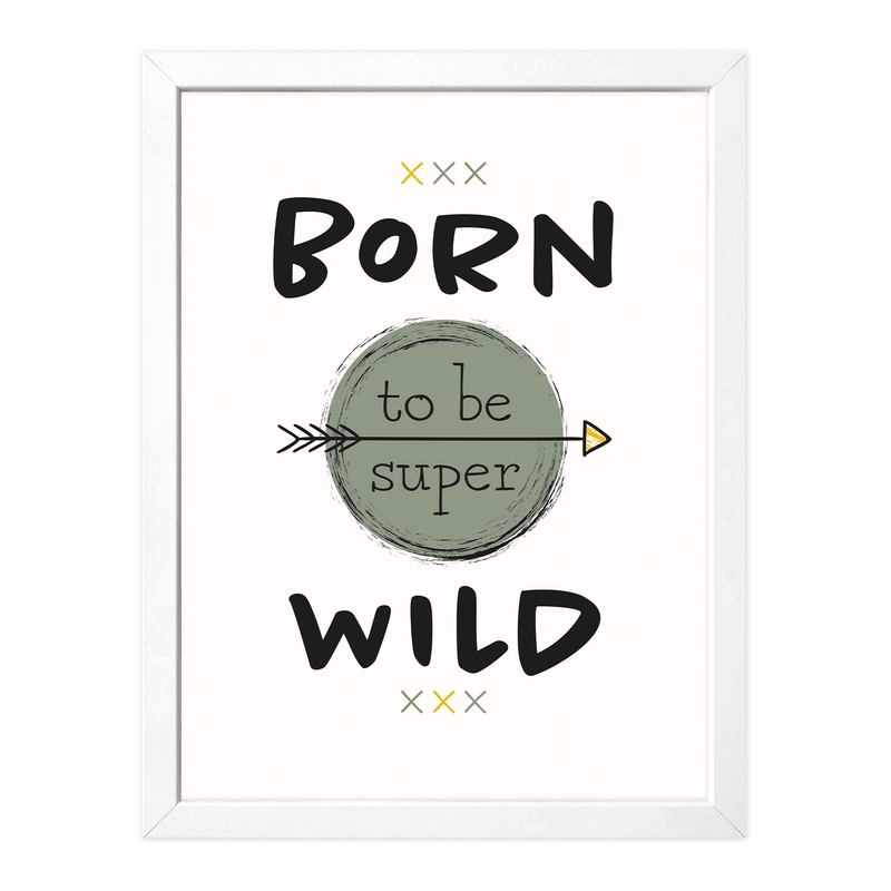 Poster &#039;Born To be Wild&#039; 30x40cm