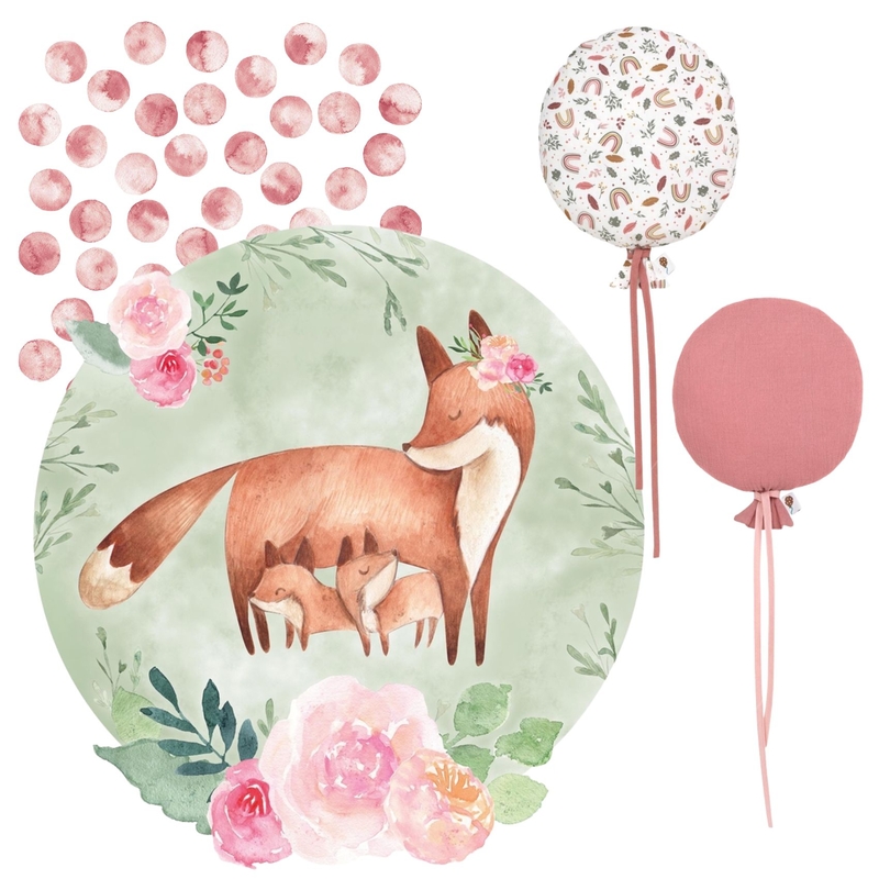 Bundle With Wall Stickers &amp; Decor Rose