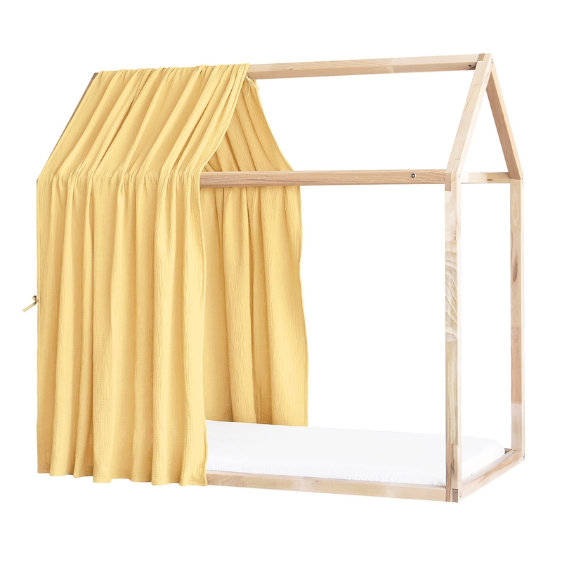 Organic House Bed Canopy Yellow 315cm 1 Piece