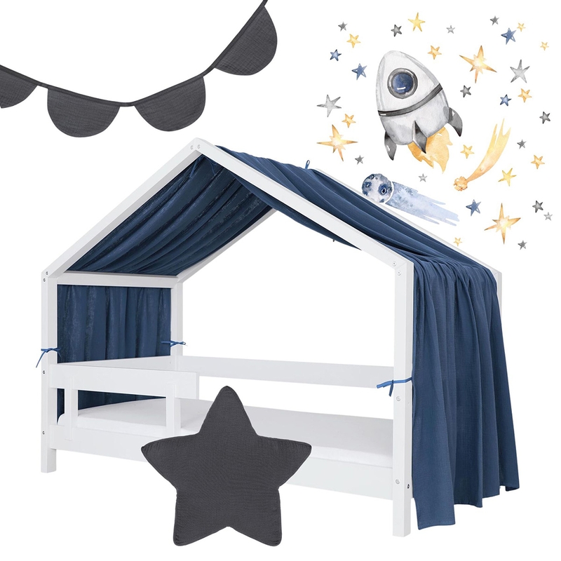 Bundle With Canopy, Wall Sticker &amp; Decor &#039;Space&#039;