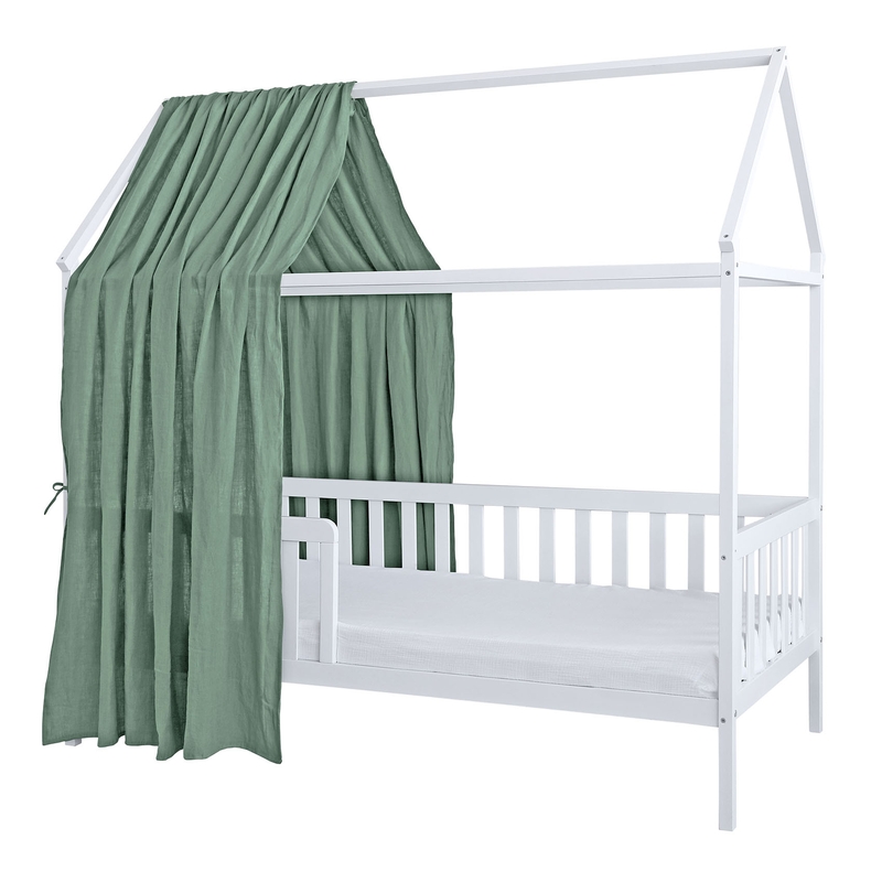 Linen House Bed Canopy Khaki 350cm 1 Piece Recyceled