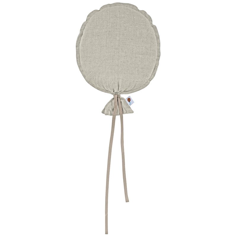 Linen Wall Decor &#039;Balloon&#039; Beige Recycled