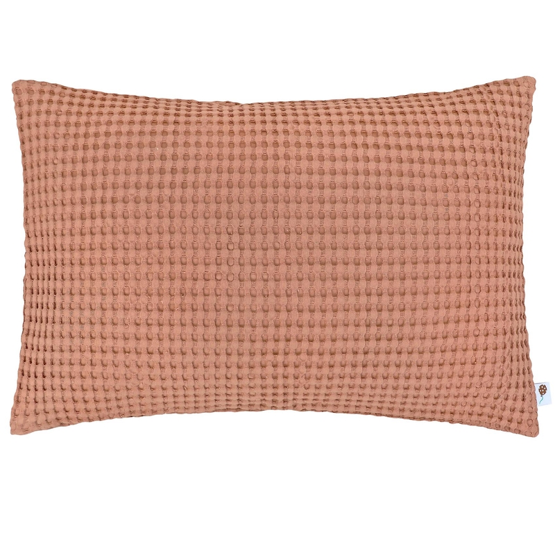 Pillowcase Waffle Piqué Cinnamon 40x60cm