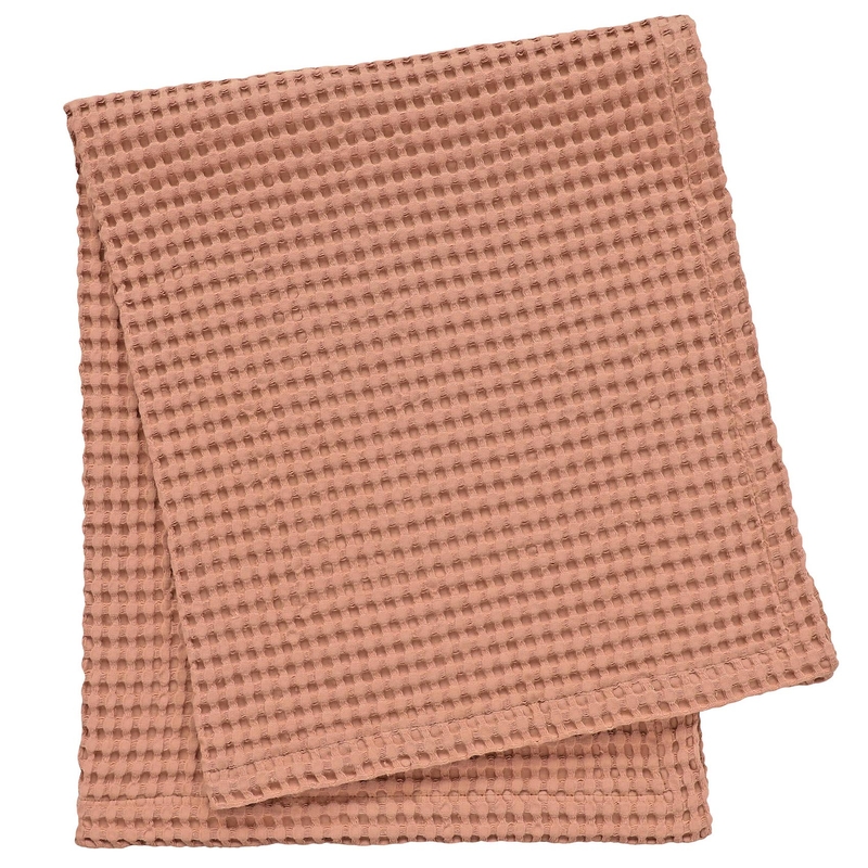 Blanket Waffle Piqué Cinnamon 80x100cm